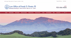 Desktop Screenshot of prestolaw.com